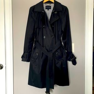 Banana Republic black trench coat